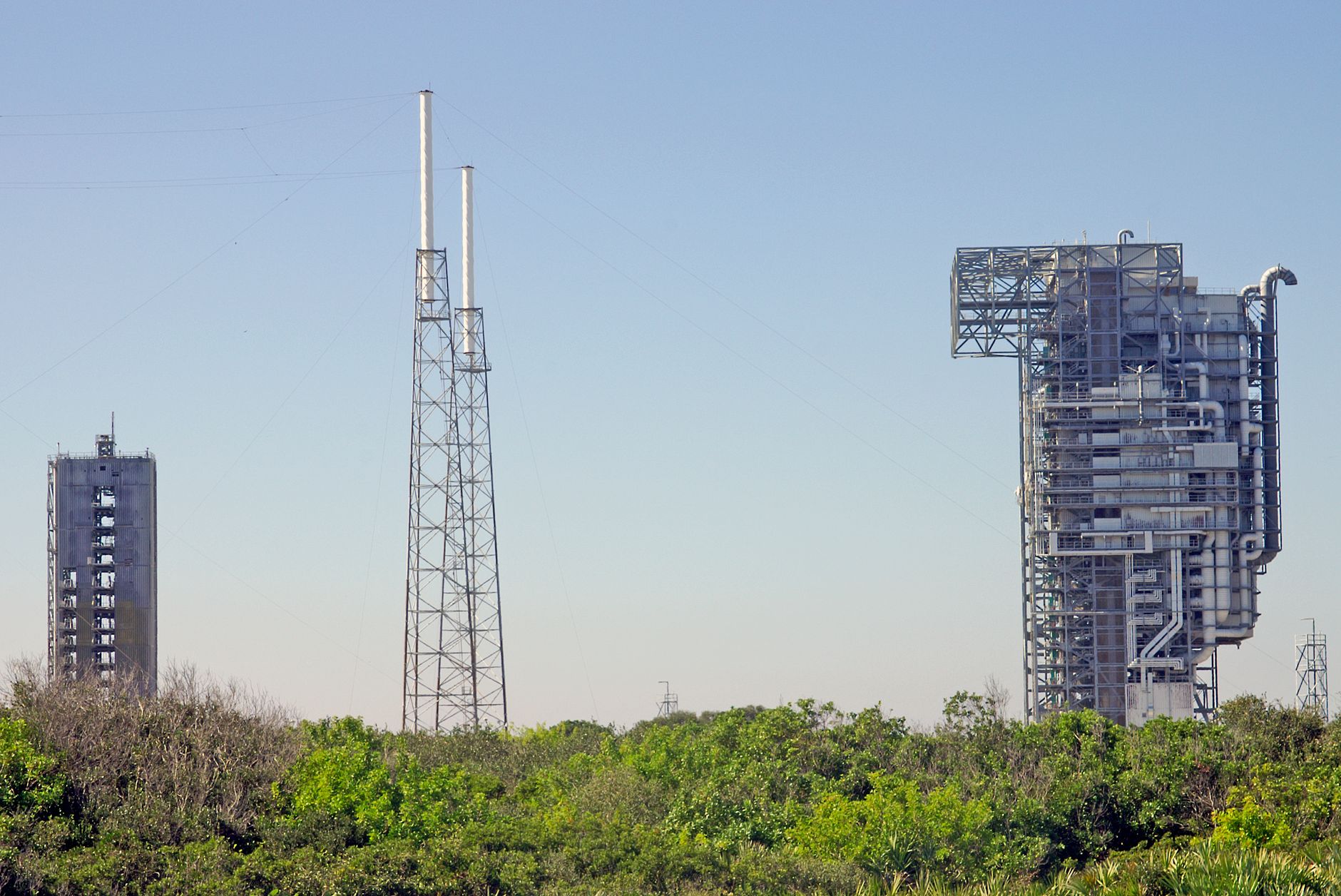 Structures industrielles du Kennedy Space Center